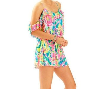 Fenella Romper Multi Come Out Of Your Shell